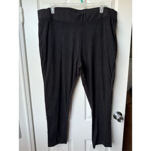 Jessica London Pants Size 28 Womens Black Stretch Everyday Pants